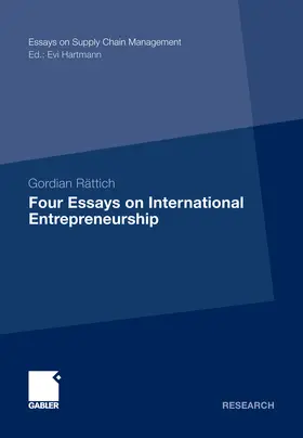 Rättich |  Four Essays on International Entrepreneurship | eBook | Sack Fachmedien