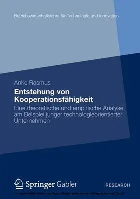 Rasmus |  Entstehung von Kooperationsfähigkeit | eBook | Sack Fachmedien