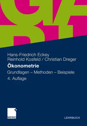 Eckey / Kosfeld / Dreger |  Ökonometrie | eBook | Sack Fachmedien