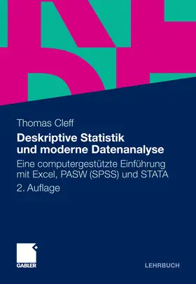 Cleff |  Deskriptive Statistik und moderne Datenanalyse | eBook | Sack Fachmedien