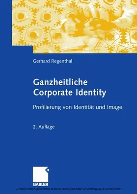 Regenthal |  Ganzheitliche Corporate Identity | eBook | Sack Fachmedien