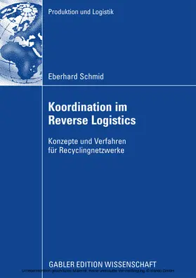 Schmid |  Koordination im Reverse Logistics | eBook | Sack Fachmedien