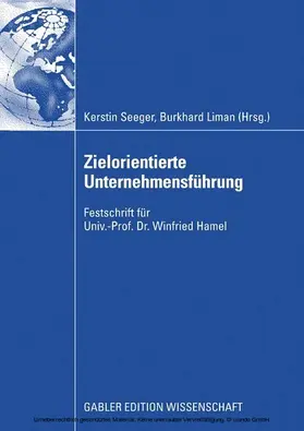 Seeger / Liman | Zielorientierte Unternehmensführung | E-Book | sack.de