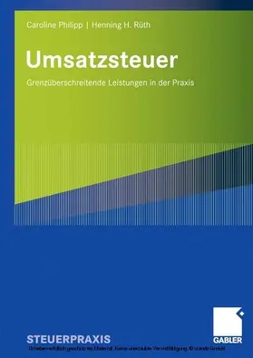 Philipp / Rüth | Umsatzsteuer | E-Book | sack.de