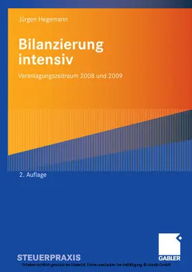 Hegemann, Steuerberater / Hegemann / Steuerberater |  Bilanzierung intensiv | eBook | Sack Fachmedien