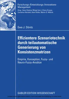 Dönitz |  Effizientere Szenariotechnik durch teilautomatische Generierung von Konsistenzmatrizen | eBook | Sack Fachmedien