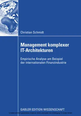 Schmidt | Management komplexer IT-Architekturen | E-Book | sack.de