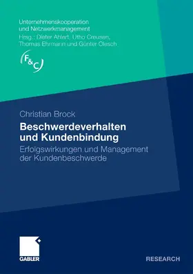 Brock |  Beschwerdeverhalten und Kundenbindung | eBook | Sack Fachmedien