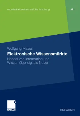 Maass | Elektronische Wissensmärkte | E-Book | www2.sack.de