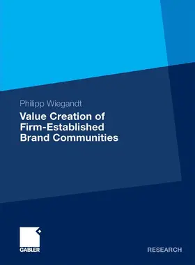 Wiegandt | Value Creation of Firm-Established Brand Communities | E-Book | sack.de
