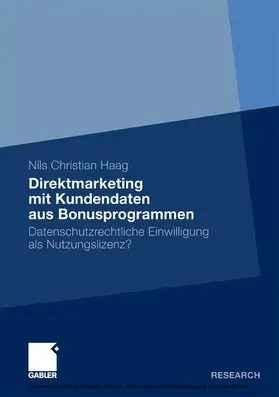 Haag |  Direktmarketing mit Kundendaten aus Bonusprogrammen | eBook | Sack Fachmedien