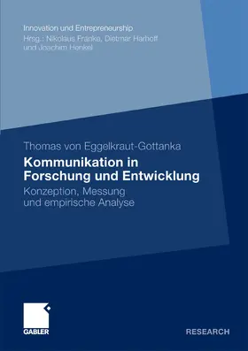 Eggelkraut-Gottanka |  Kommunikation in Forschung und Entwicklung | eBook | Sack Fachmedien
