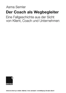 Semler |  Der Coach als Wegbegleiter | eBook | Sack Fachmedien
