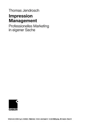 Jendrosch |  Impression Management | eBook | Sack Fachmedien