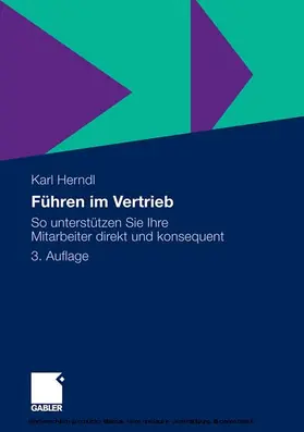 Herndl |  Führen im Vertrieb | eBook | Sack Fachmedien