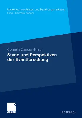 Zanger | Stand und Perspektiven der Eventforschung | E-Book | sack.de