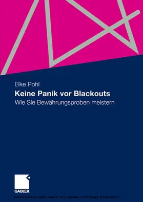 Pohl |  Keine Panik vor Blackouts | eBook | Sack Fachmedien