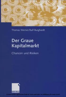 Werner / Burghardt | Der Graue Kapitalmarkt | E-Book | www2.sack.de