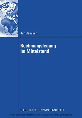 Janssen |  Rechnungslegung im Mittelstand | eBook | Sack Fachmedien