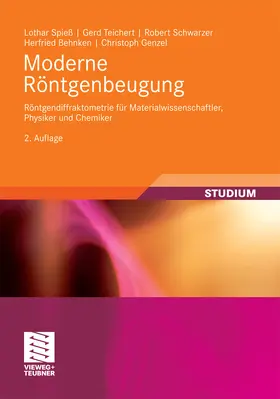 Spieß / Teichert / Schwarzer |  Moderne Röntgenbeugung | eBook | Sack Fachmedien