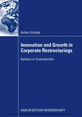 Schmitt |  Innovation and Growth in Corporate Restructurings | eBook | Sack Fachmedien