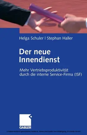 Schuler / Haller |  Der neue Innendienst | eBook | Sack Fachmedien