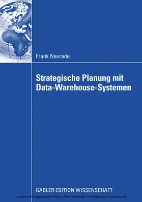 Navrade | Strategische Planung mit Data-Warehouse-Systemen | E-Book | sack.de