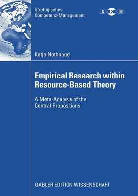 Nothnagel |  Empirical Research within Resource-Based Theory | eBook | Sack Fachmedien