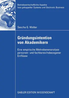 Walter |  Gründungsintention von Akademikern | eBook | Sack Fachmedien
