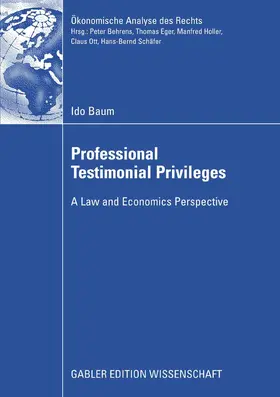 Eppelbaum | Professional Testimonial Privileges | E-Book | sack.de