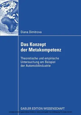 Dimitrova | Das Konzept der Metakompetenz | E-Book | www2.sack.de