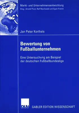 Korthals |  Bewertung von Fußballunternehmen | Buch |  Sack Fachmedien