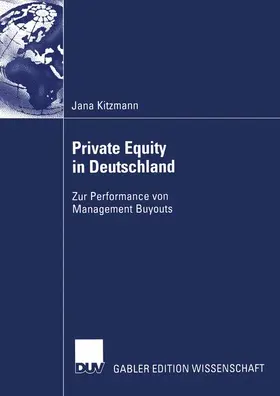 Kitzmann |  Private Equity in Deutschland | Buch |  Sack Fachmedien