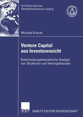 Krecek |  Venture Capital aus Investorensicht | Buch |  Sack Fachmedien