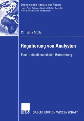 Müller | Regulierung von Analysten | Buch | 978-3-8350-0071-1 | sack.de
