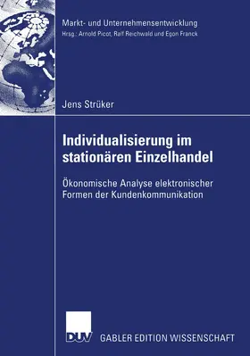 Strüker |  Individualisierung im stationären Einzelhandel | Buch |  Sack Fachmedien