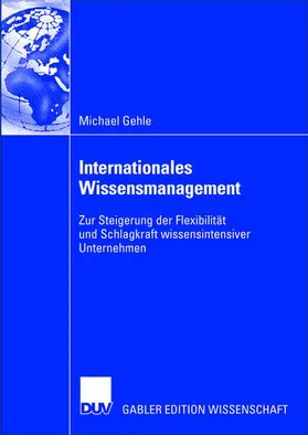 Gehle |  Internationales Wissensmanagement | Buch |  Sack Fachmedien