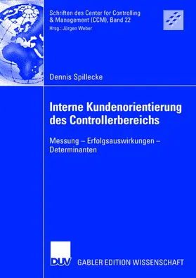 Spillecke | Interne Kundenorientierung des Controllerbereichs | Buch | 978-3-8350-0271-5 | sack.de