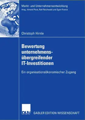 Hirnle |  Bewertung unternehmensübergreifender IT-Investitionen | Buch |  Sack Fachmedien
