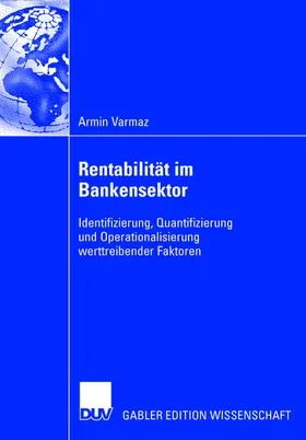 Varmaz |  Rentabilität im Bankensektor | Buch |  Sack Fachmedien