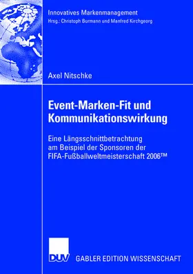 Nitschke |  Event-Marken-Fit und Kommunikationswirkung | Buch |  Sack Fachmedien