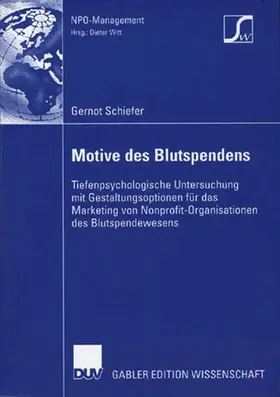 Schiefer |  Motive des Blutspendens | Buch |  Sack Fachmedien