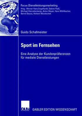 Schafmeister |  Sport im Fernsehen | Buch |  Sack Fachmedien