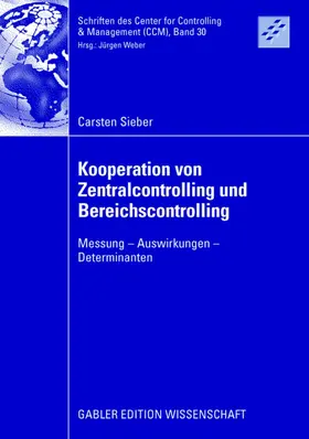 Sieber |  Kooperation von Zentralcontrolling und Bereichscontrolling | Buch |  Sack Fachmedien