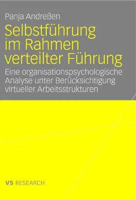 Andreßen |  Selbstführung im Rahmen verteilter Führung | eBook | Sack Fachmedien
