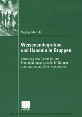 Menold | Wissensintegration und Handeln in Gruppen | E-Book | sack.de