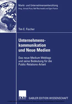 Fischer |  Unternehmenskommunikation und Neue Medien | eBook | Sack Fachmedien