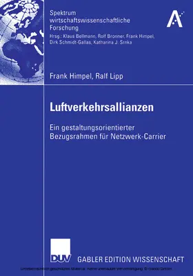 Himpel / Lipp |  Luftverkehrsallianzen | eBook | Sack Fachmedien