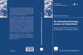 Simon |  Der Internationalisierungsprozess von Unternehmen | eBook | Sack Fachmedien