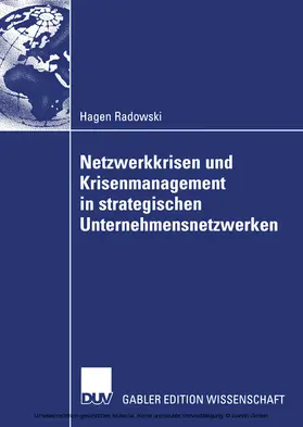 Radowski | Netzwerkkrisen und Krisenmanagement in strategischen Unternehmensnetzwerken | E-Book | sack.de